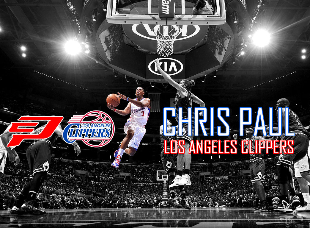 White Background Chris Paul La Clippers Wallpaper Is