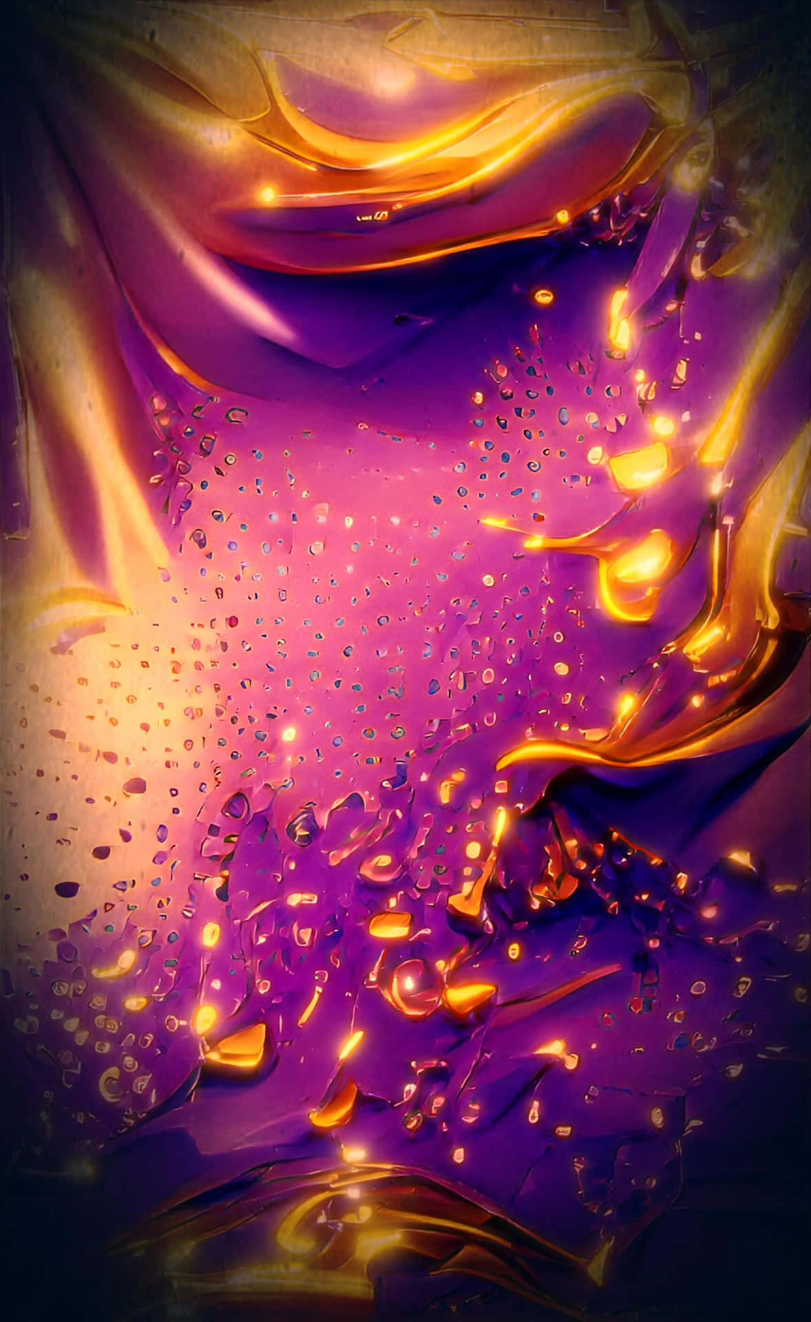 Gold Glitter Background Wallpaper
