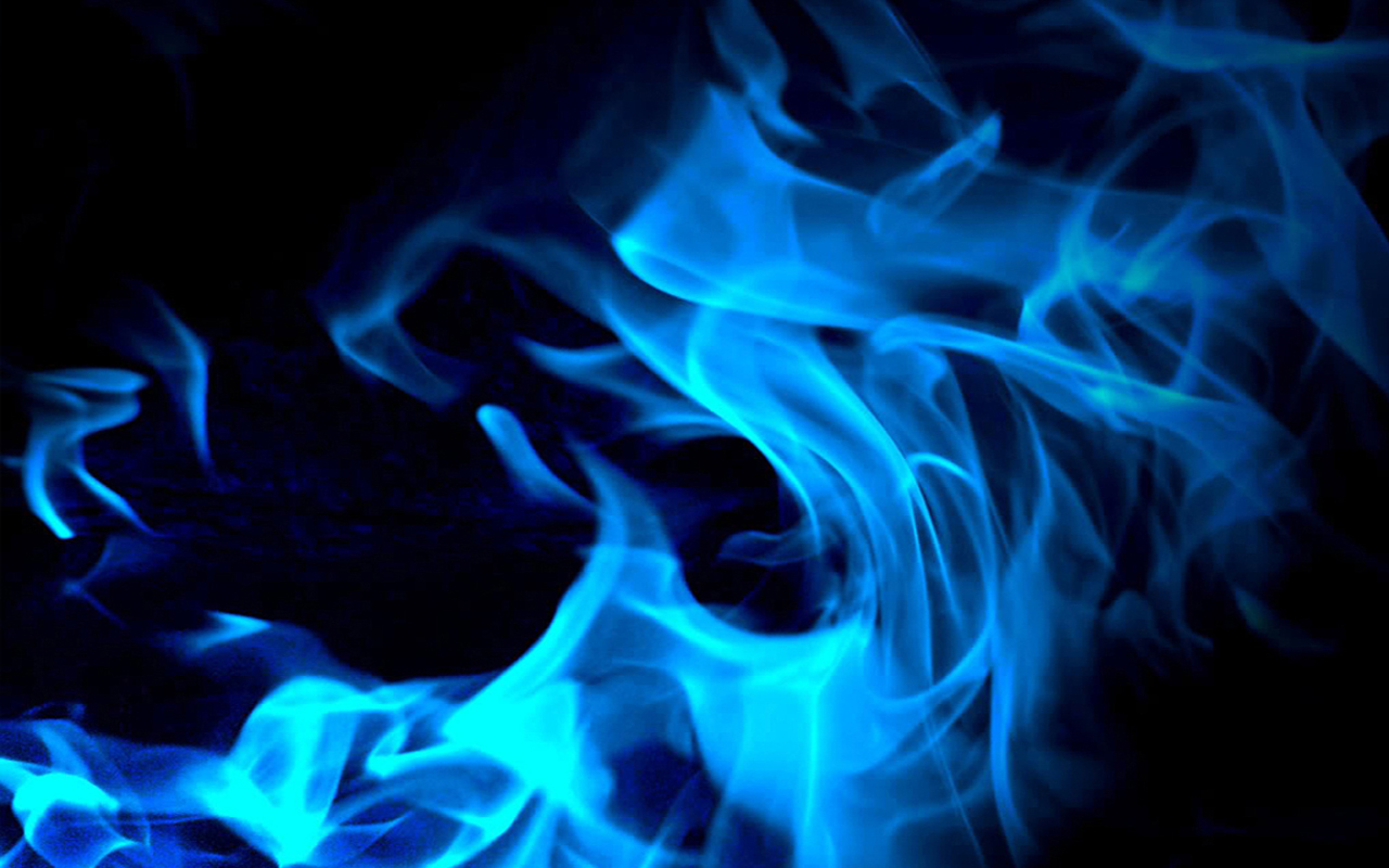 Blue Flames Skin For Alienware