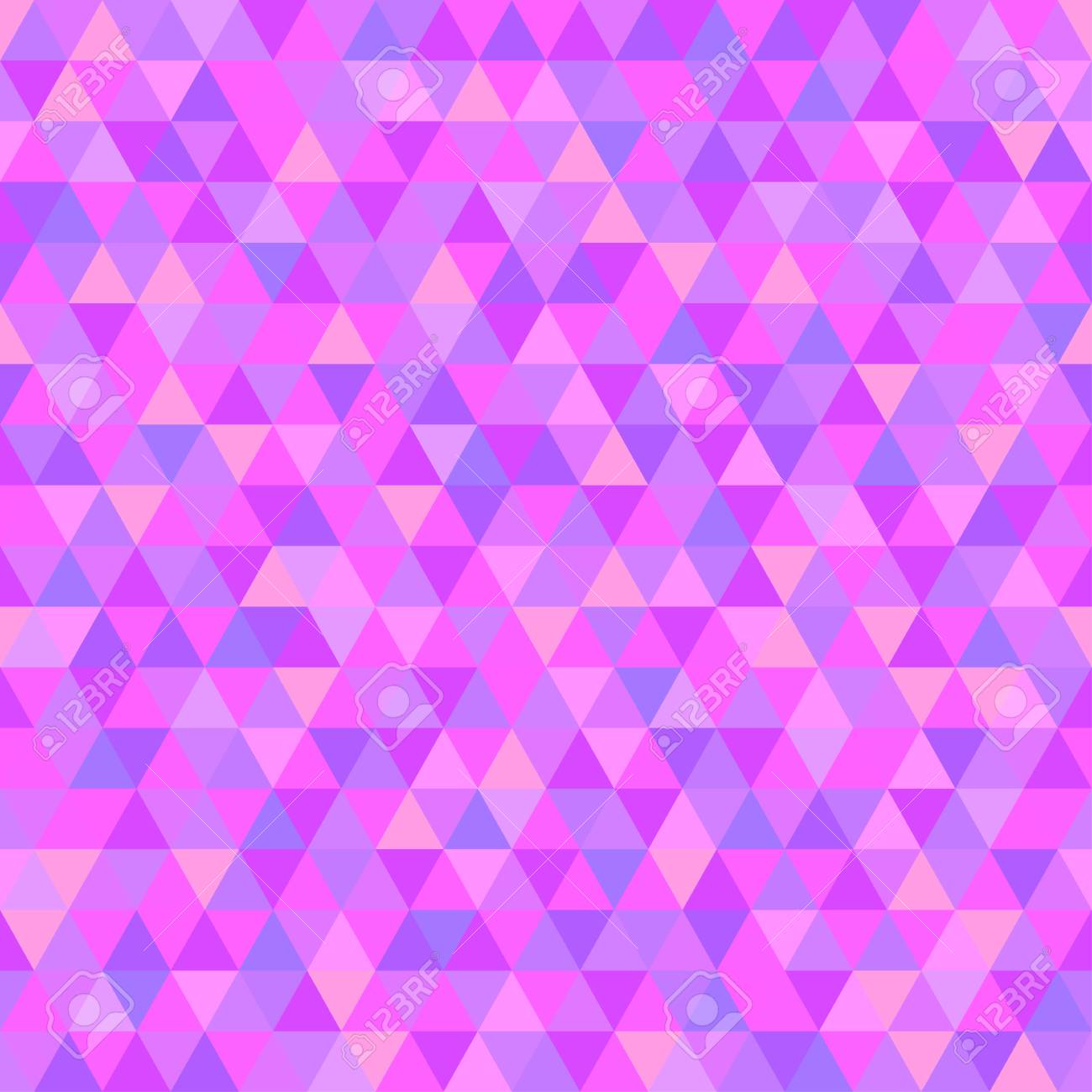 Seamless Triangle Pattern Hot Colors Abstract Geometric