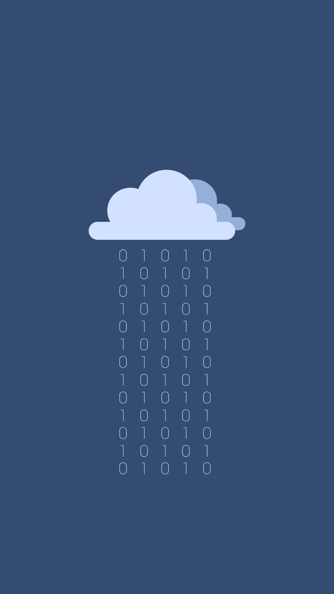 Blue Phone Wallpaper