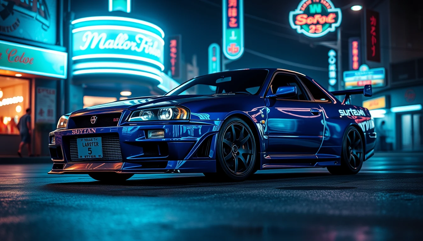 Nissan Skyline Gt R R34 Wallpaper