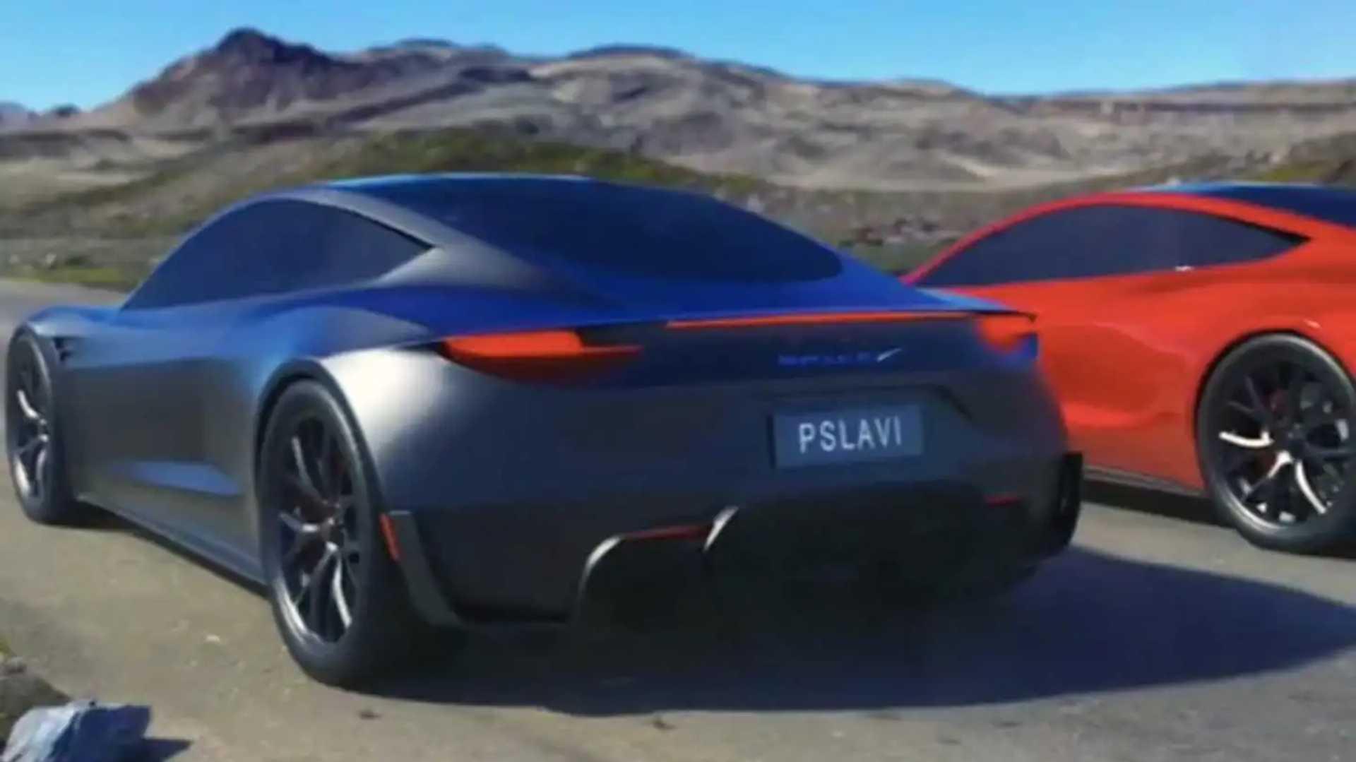 Watch How Much Quicker Tesla Roadster Is With Versus Without Thrusters