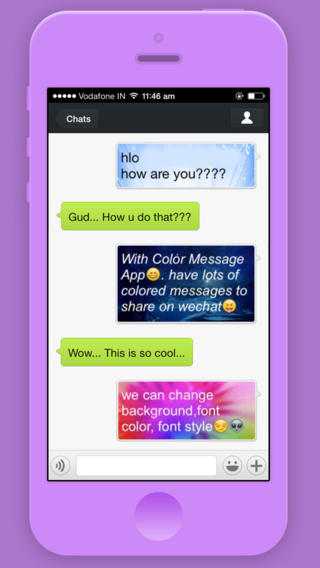 Color Text For Whats App Wechat Kik And Imessages On The