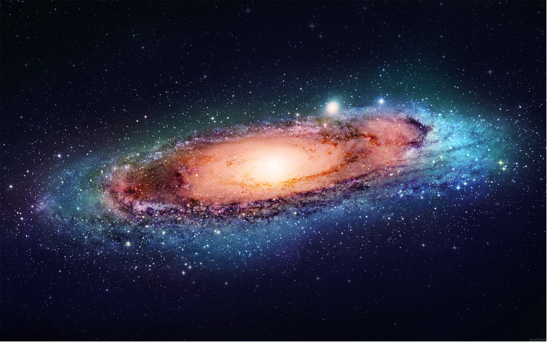 Wallpaper Andromeda Galaxy HD Desktop