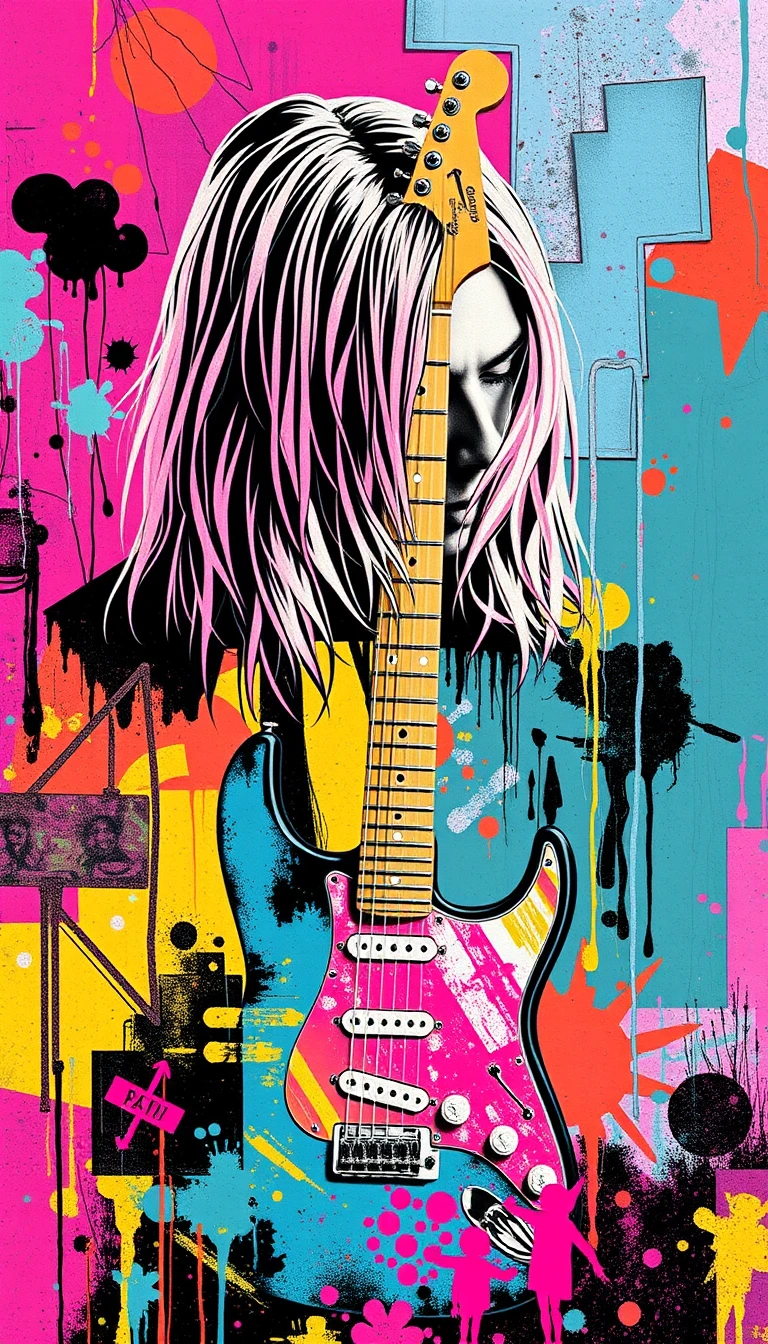 Kurt Cobain Phone Wallpaper