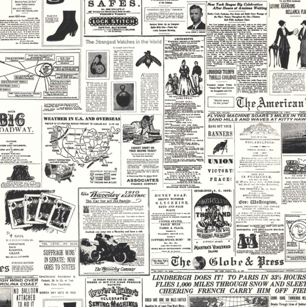 Newspaper Aesthetic Background Wallpaper