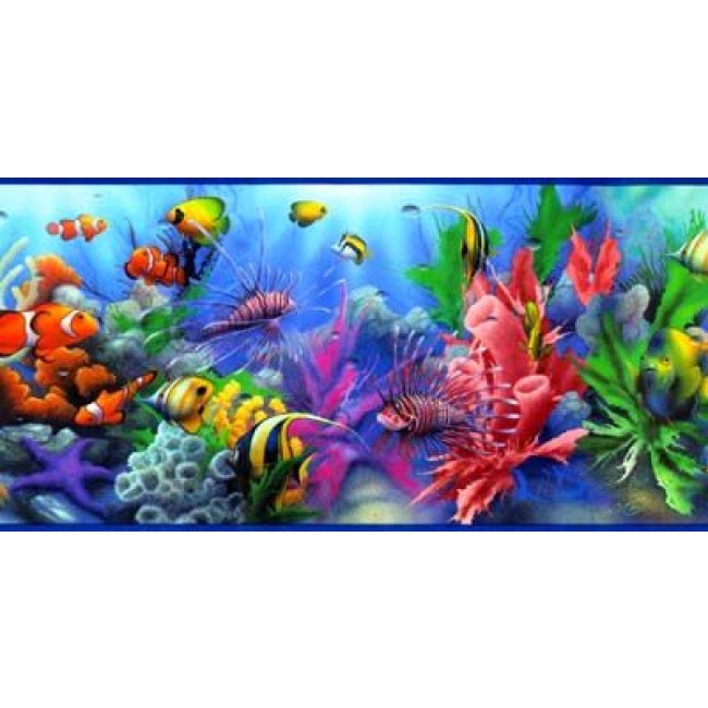 Free download Under The Sea Wallpaper Border Room Wall Decor Ocean Fish