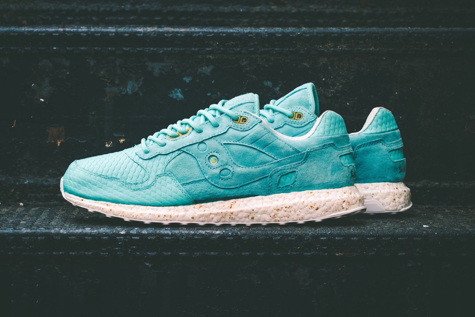 This Custom Saucony Shadow Sits Atop An Adidas Ultra Boost