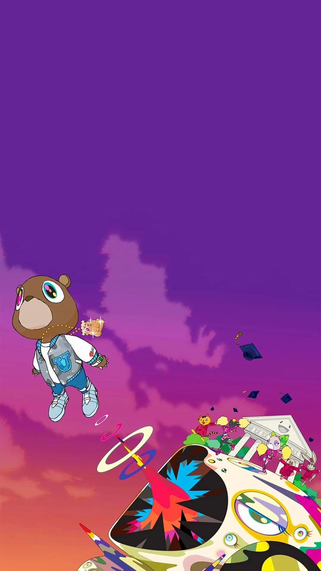 Kanye Graduation Wallpaper Discover More Bear