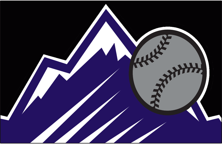Pin Colorado Rockies Logo Baseball Team In The National League West on