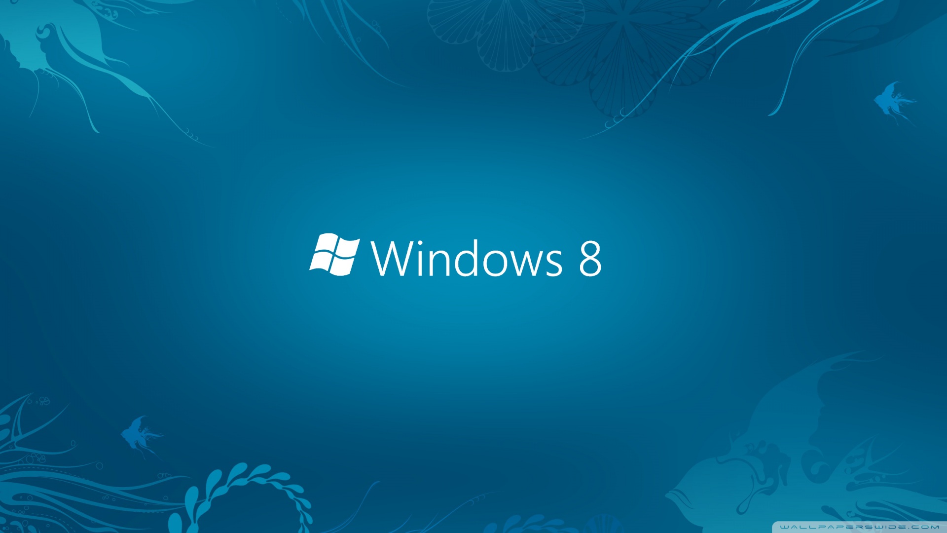 Windows 8 Logo Wallpaper 1920x1080 Windows 8 Blue Wallpaper
