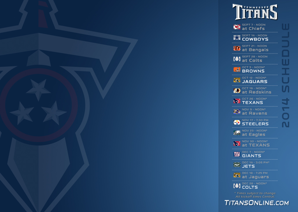 Tennessee Titans Able Desktop Wallpaper