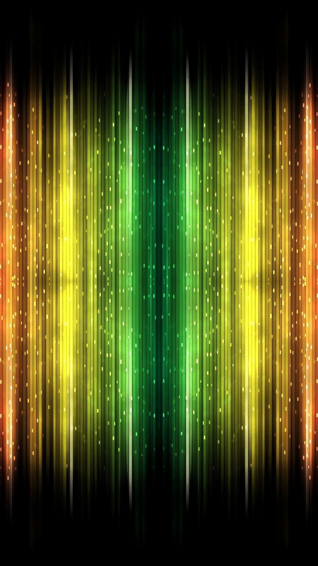 Rainbow Colors Wallpaper For iPhone 3d