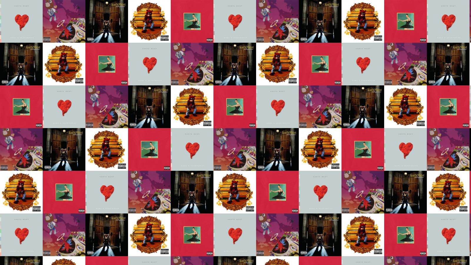This Wallpaper With Image Of Kanye West 808s And Heartbreak