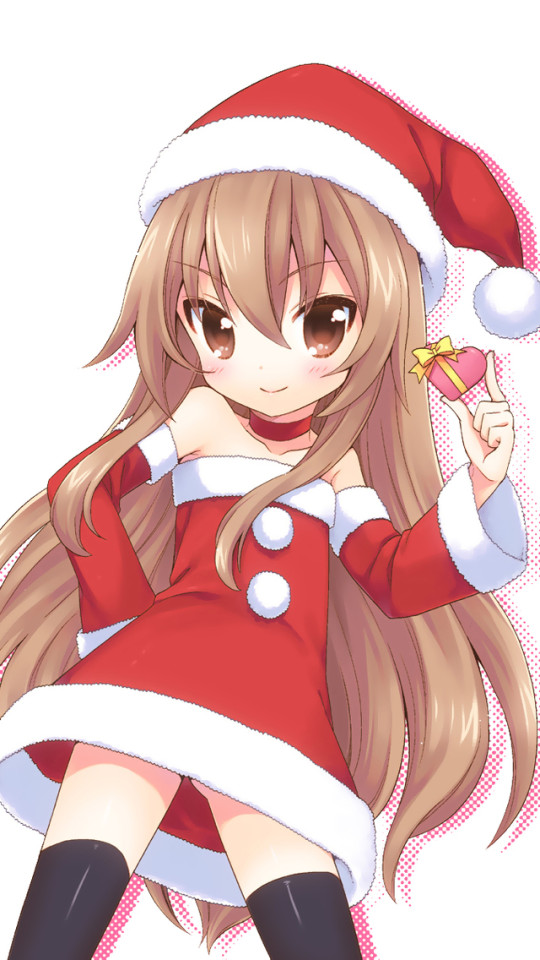 Christmas Anime Girl Wallpaper   iPhone Wallpapers 540x960