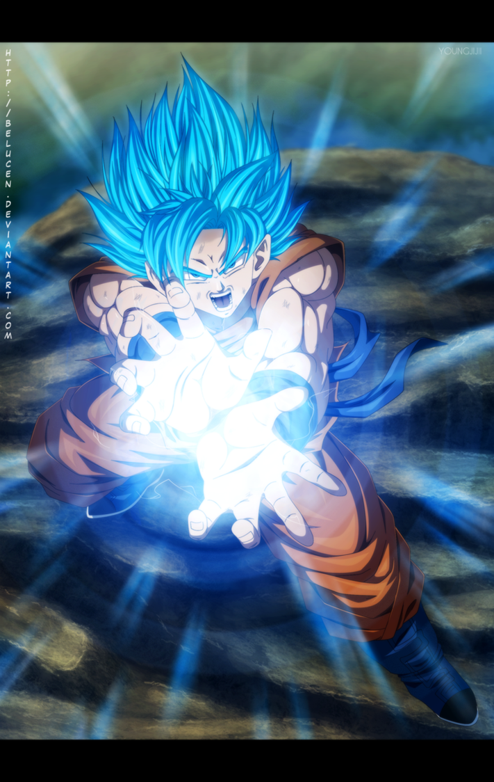 Ssgss Goku Kamehameha By Belucen