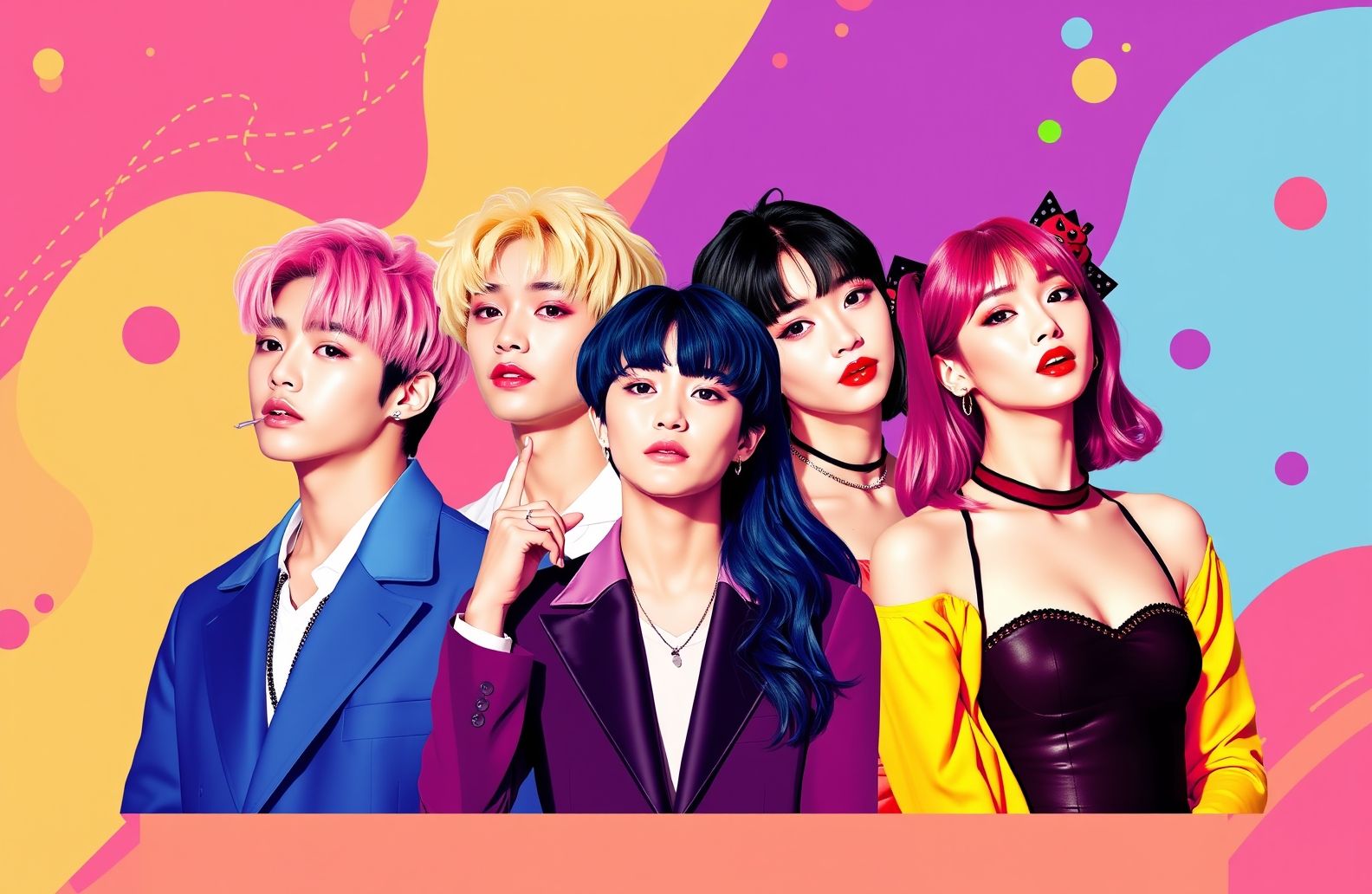 Bts And Blackpink Wallpaper