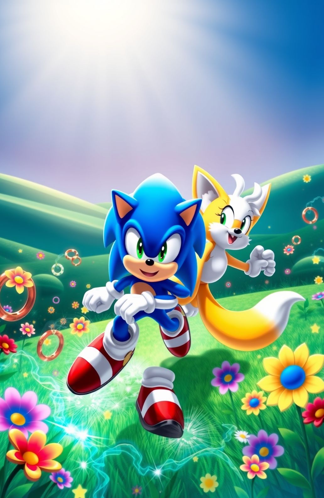 Sonic And Tails Wallpaper
