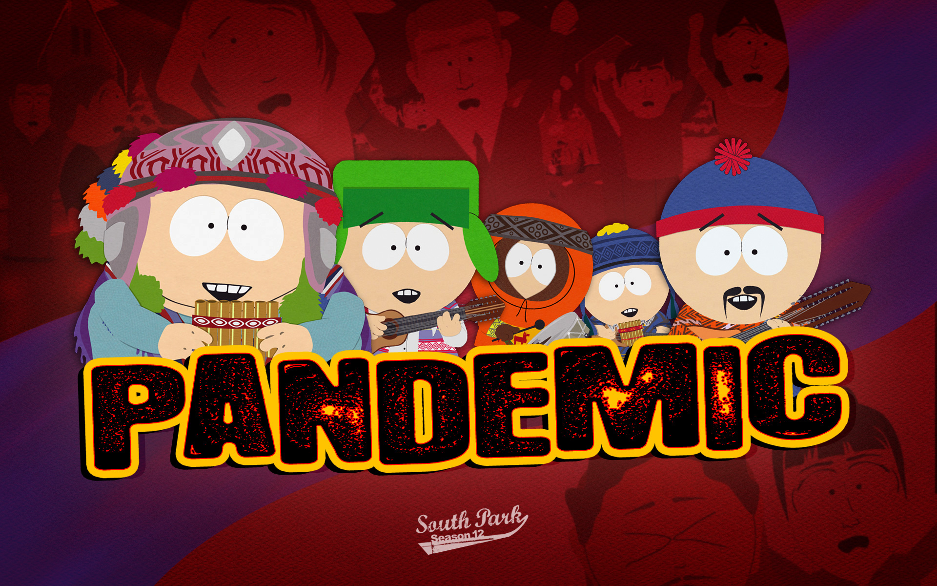 Wallpaper South Park Pandemic Myspace Background