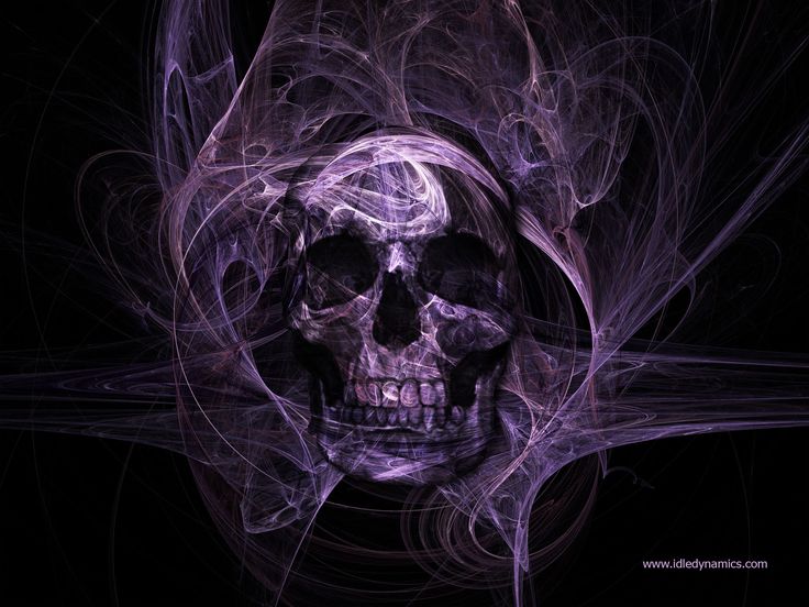 Purple Skull Wallpaper Background X Id