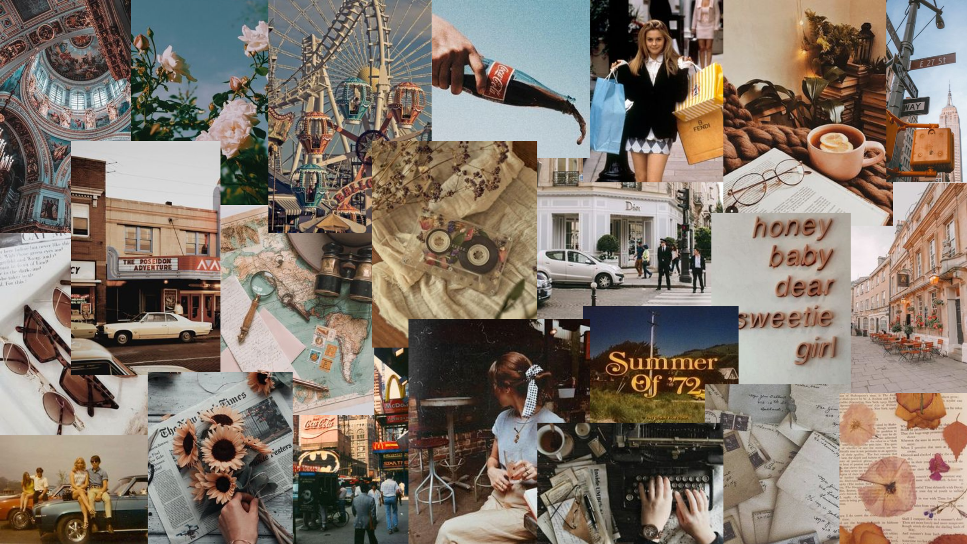 Vintage Aesthetic Laptop Wallpaper