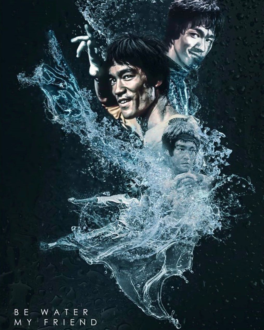 22+] Bruce Lee Be Water Wallpapers - WallpaperSafari