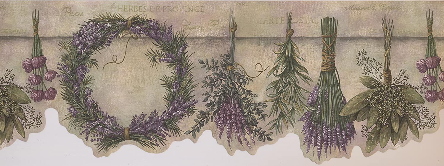 In X Ft Prepasted Wallpaper Borders Garden Wall Paper