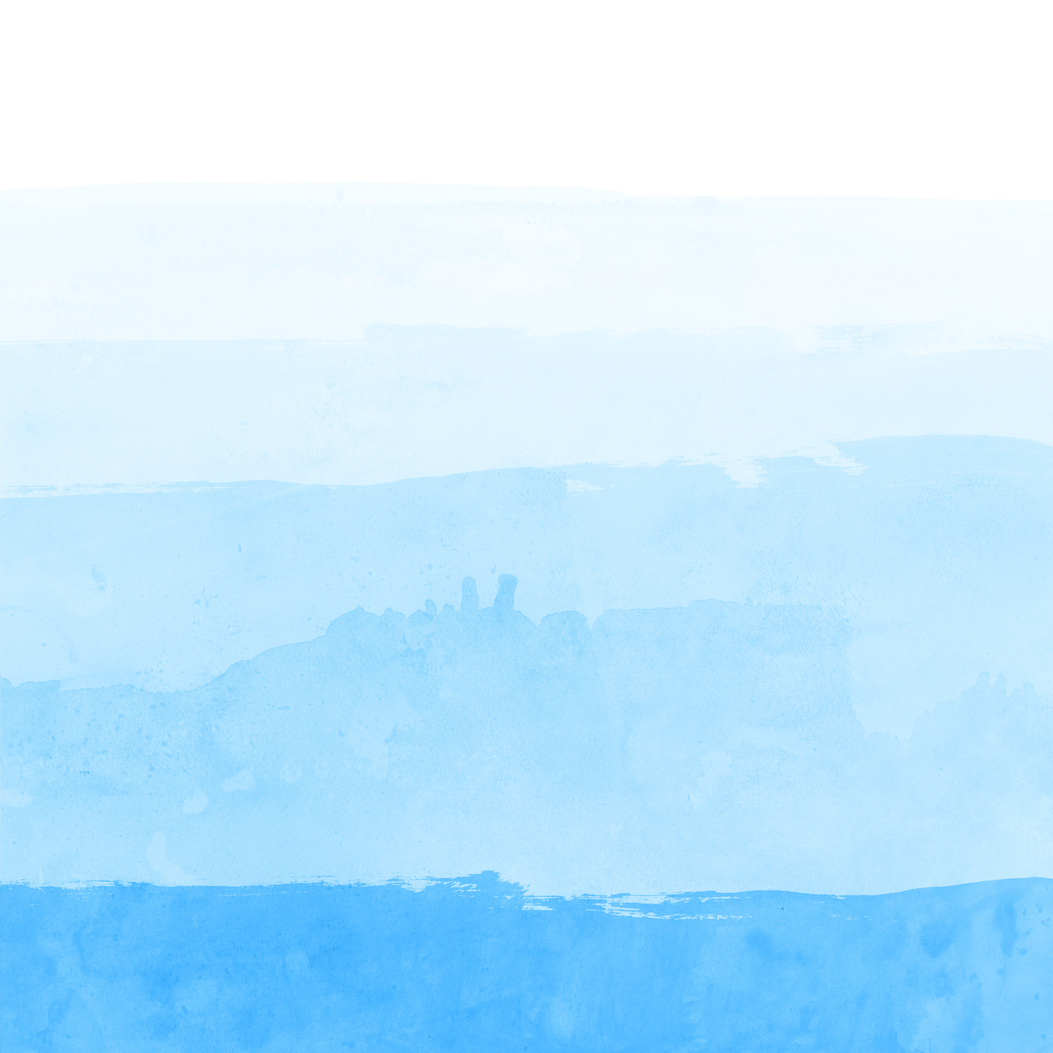 Blue Ombre Watercolor Background