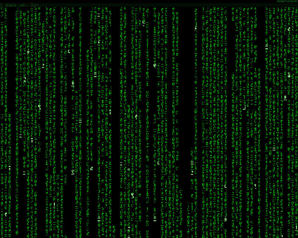 Matrix Screen Saver 1 by IcyAlaska on