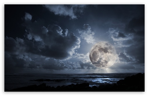 Huge Moon HD Wallpaper For Standard Fullscreen Uxga Xga Svga