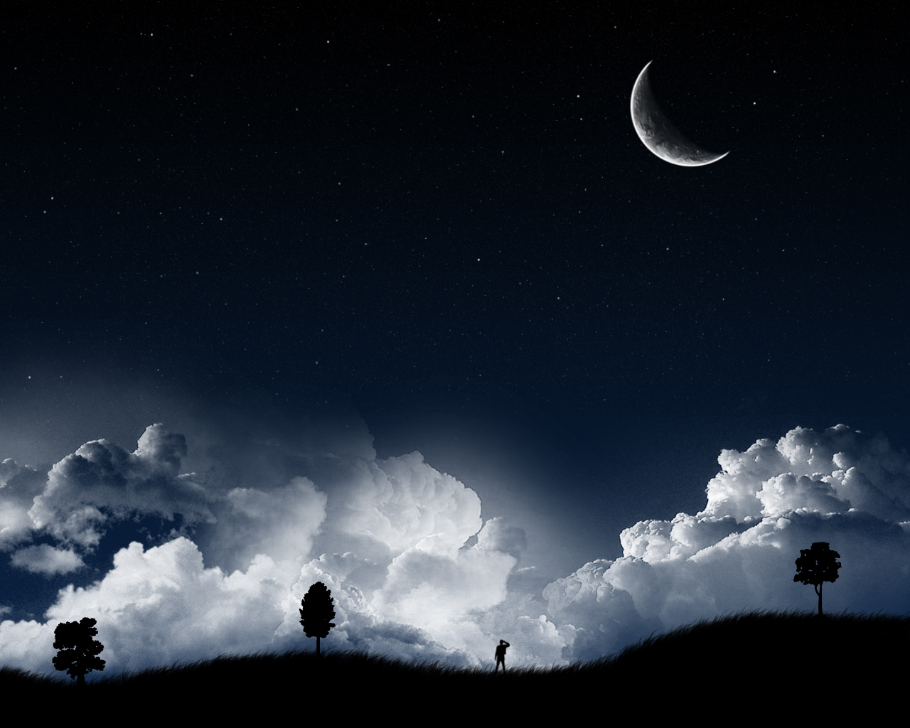 Beautiful Night Sky wallpaperWallpaper Background Wallpaper Background