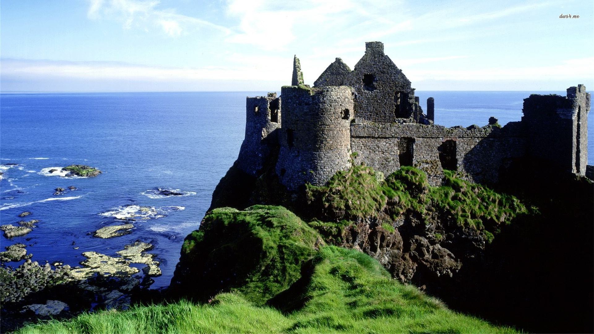 Dunluce Castle Ireland Wallpaper