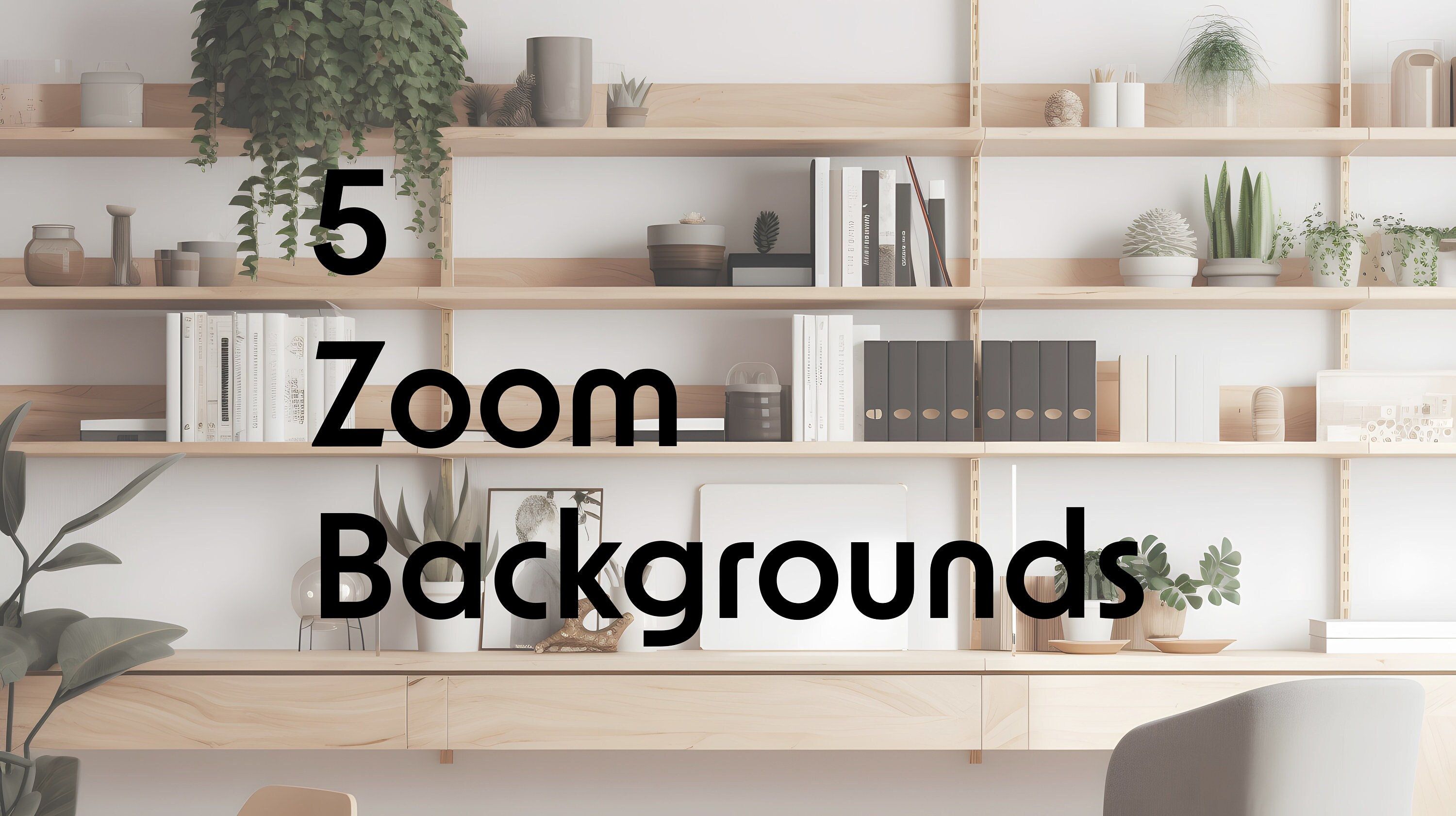 Zoom Background Office Home Wallpaper