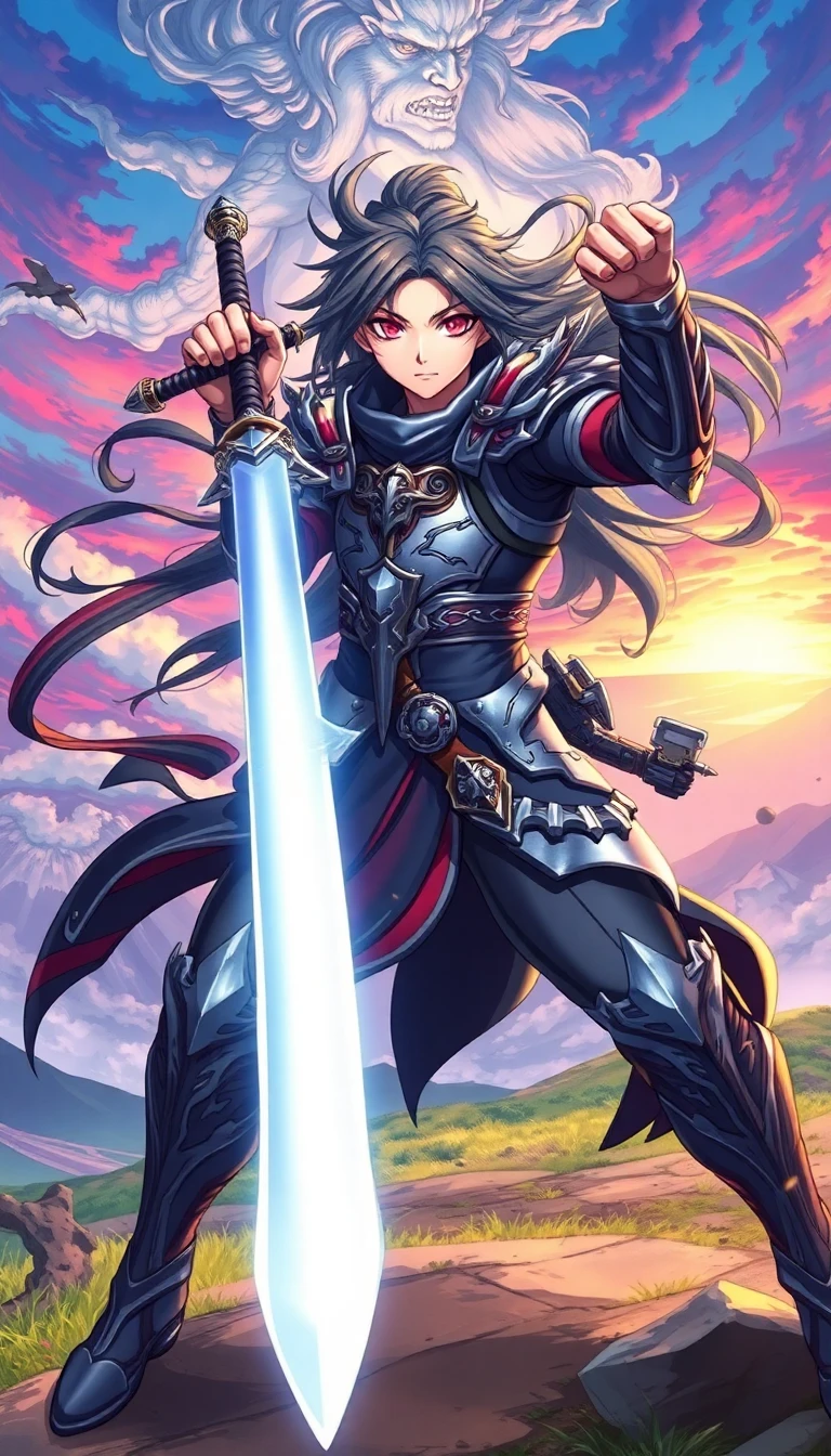Anime Warrior Wallpaper
