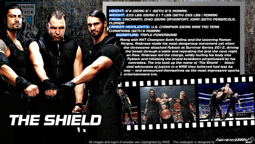 WWE The Shield ID Wallpaper Widescreen by Timetravel6000v2 on