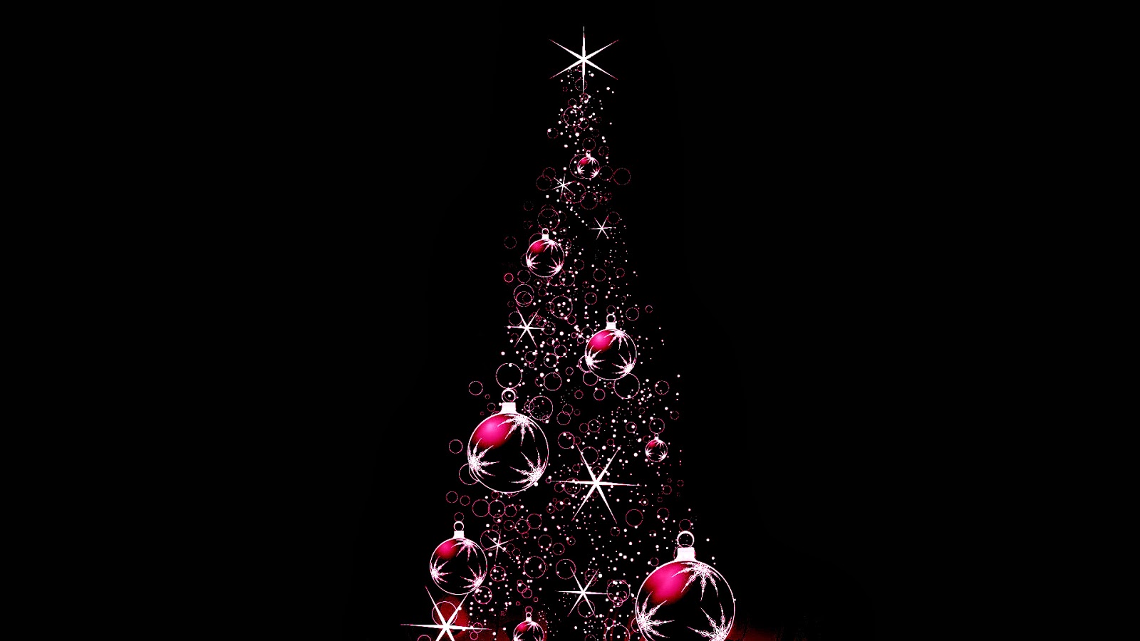 Best Christmas Tree In 3d Style HD Wallpaper Crystal
