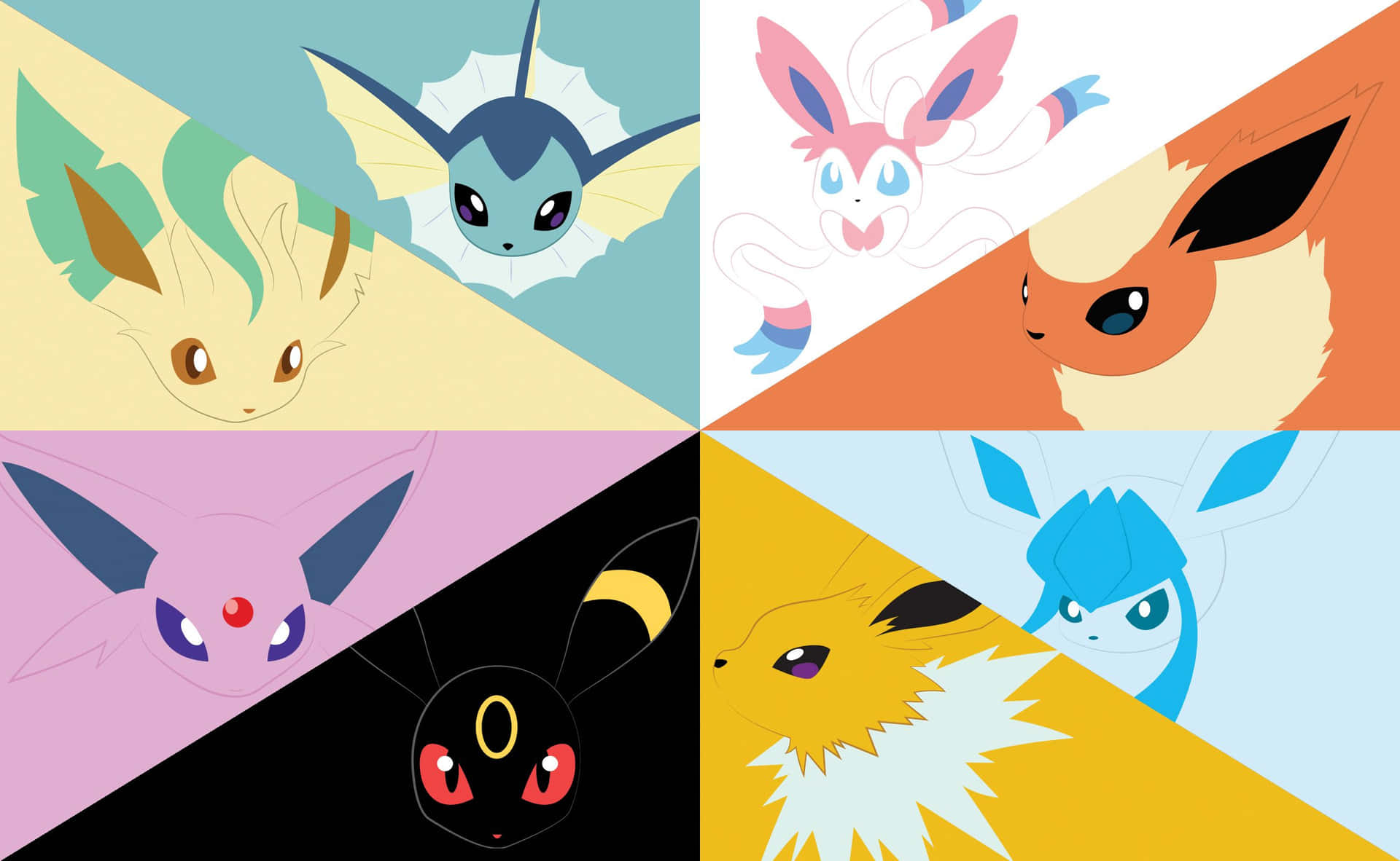 Eevee Evolutions Wallpaper
