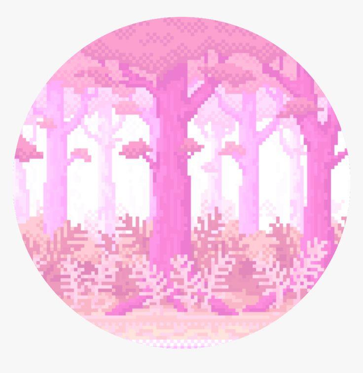 pixel aesthetic vaporwave pink cute background