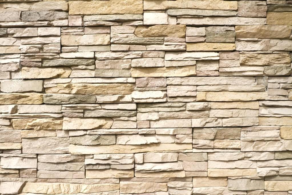 Stacked Stone Wall Desert Sunrise Slate Tile Wallpaper Accent In