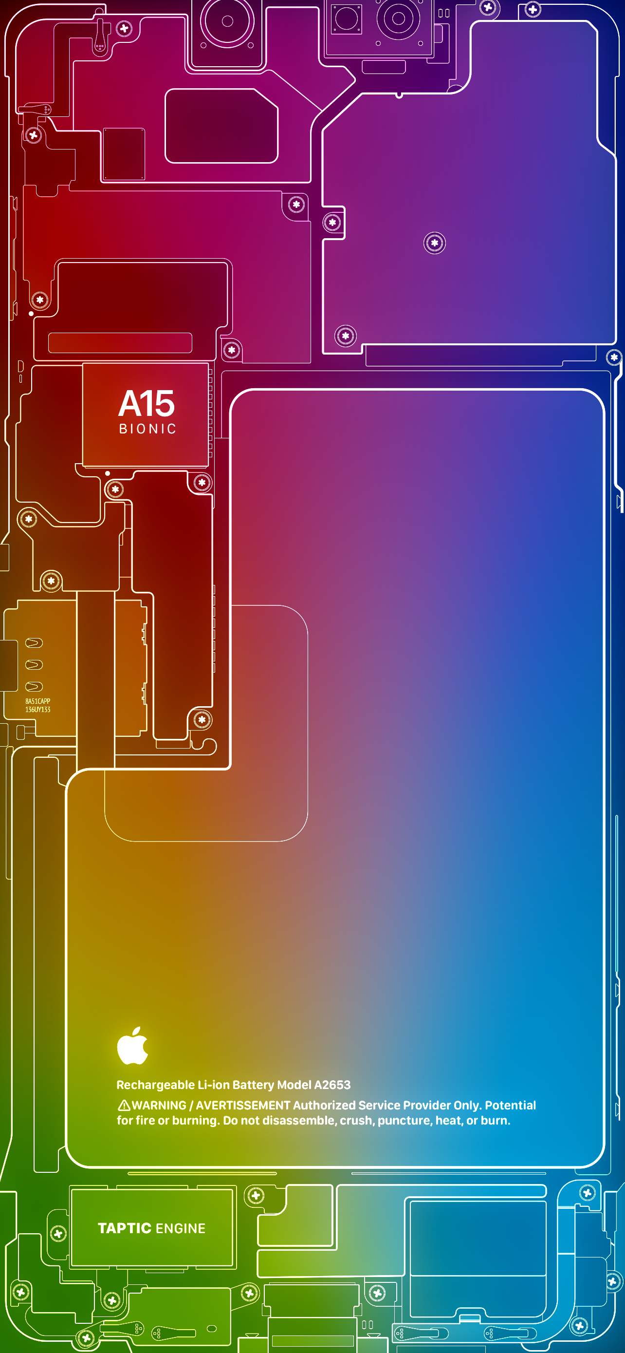 iPhone 13 Pro Schematic Wallpapers Basic Apple Guy