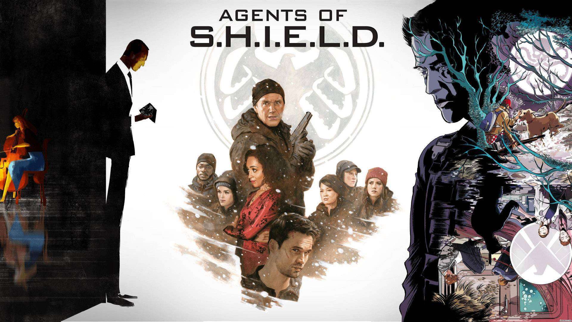 Filed Under Wallpapers Tagged With Agents of Shield TV Series