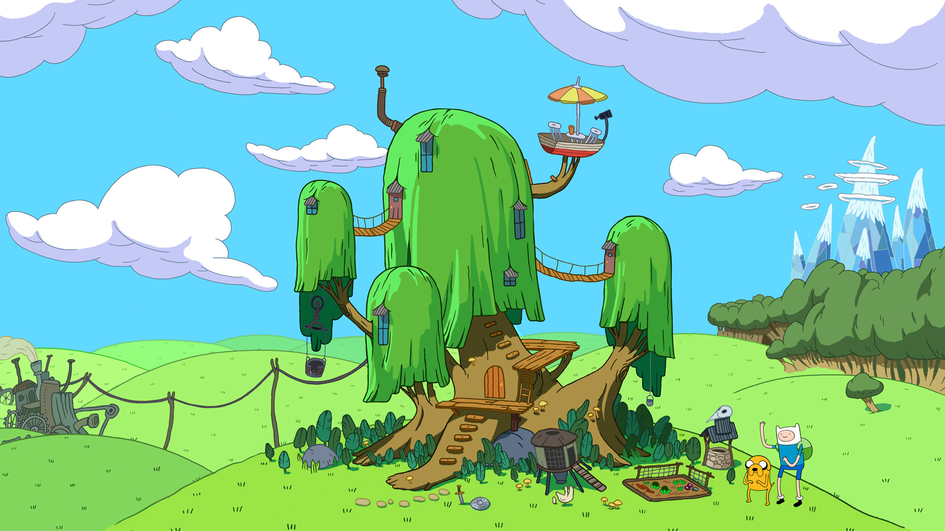 Adventure Time Naked Babes HD Wallpaper