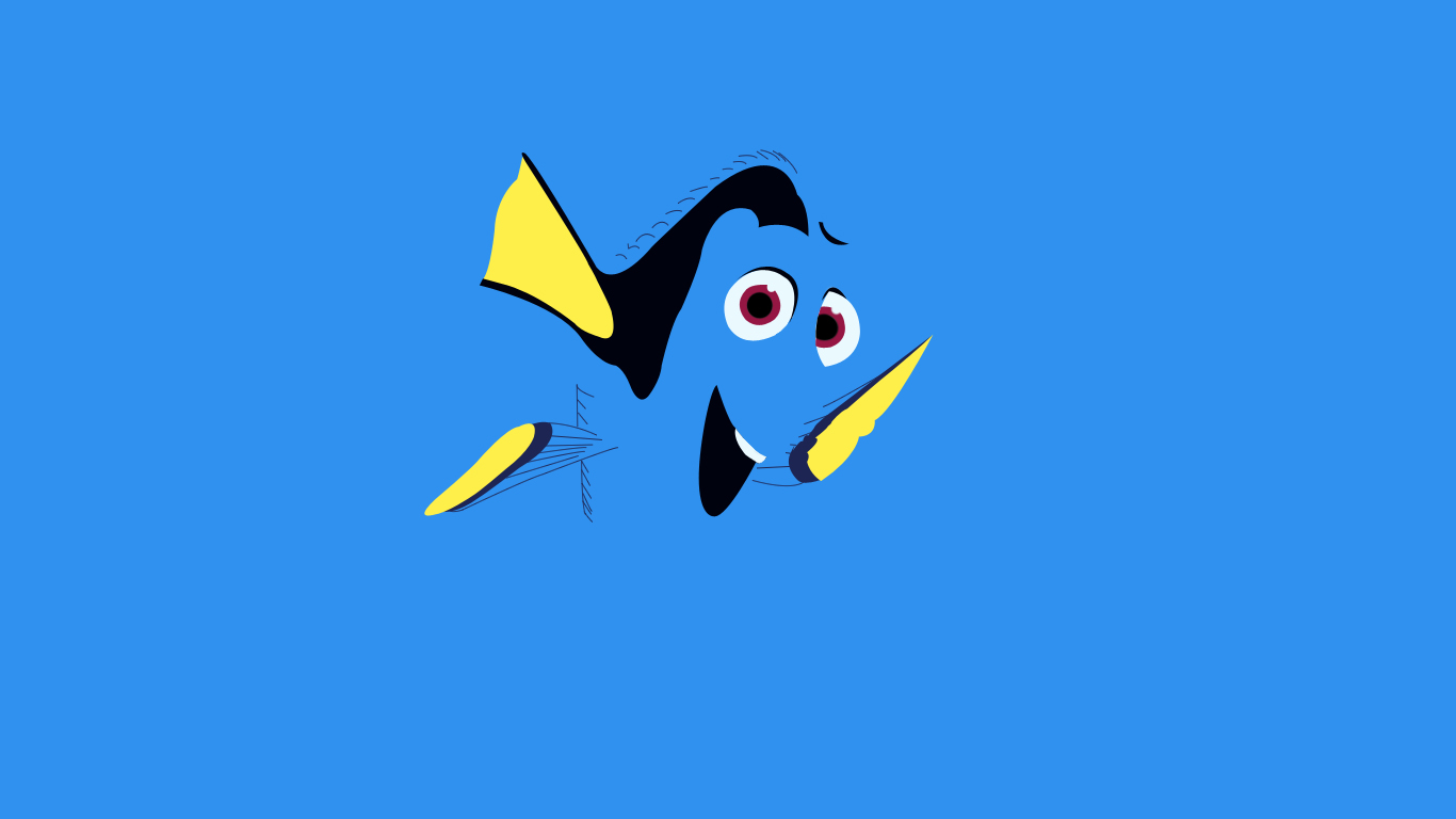 Dory Minimalist By Themagicfruit Customization Wallpaper Minimalistic