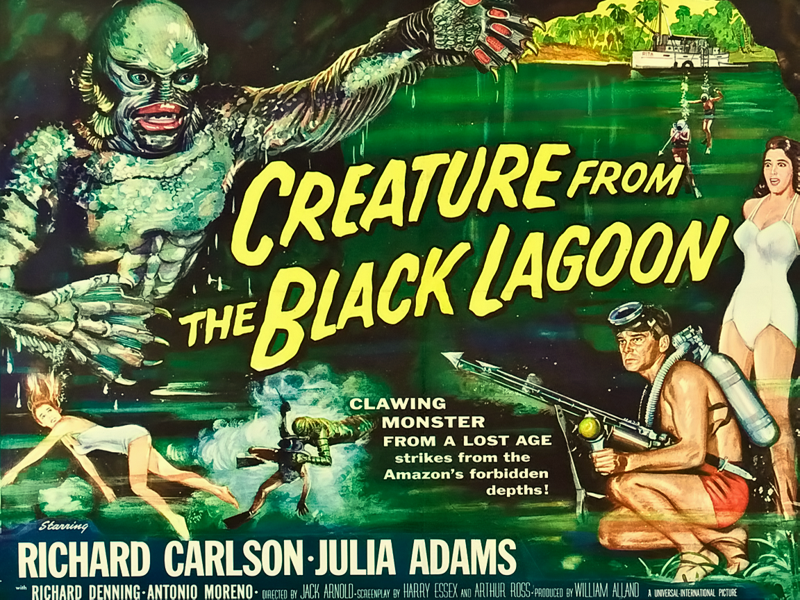 Creature From The Black Lagoon Desktop Pc And Mac Wallpaper