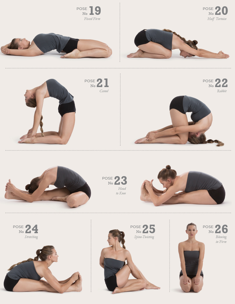 Bikram Yoga Poses HD Wallpaper
