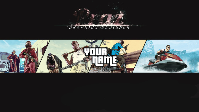 Will Create A Gta Background With Your Name For In