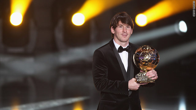 Messi Claims World Player Of The Year Award For Second