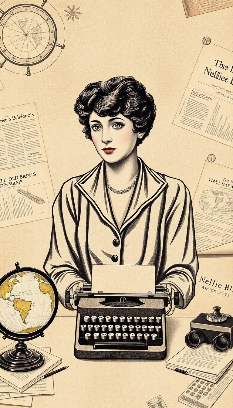 Nellie Bly Wallpaper