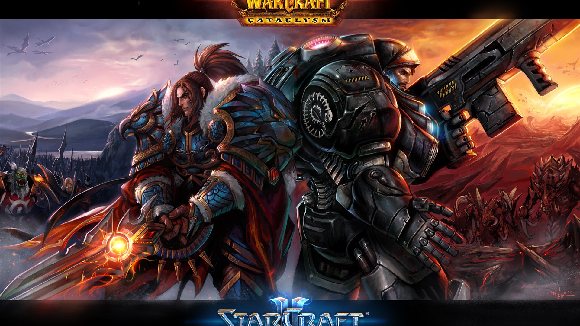 Warcraft Starcraft Hintergrundbilder